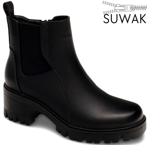 Botki damskie Skotnicki DB-3-1361BL czarne rozm.36-41