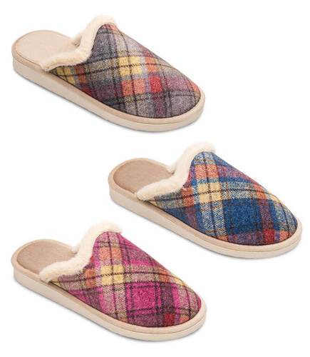 Meteor DV104 MIRA women's slippers, double, blue and pink, sizes 36-40