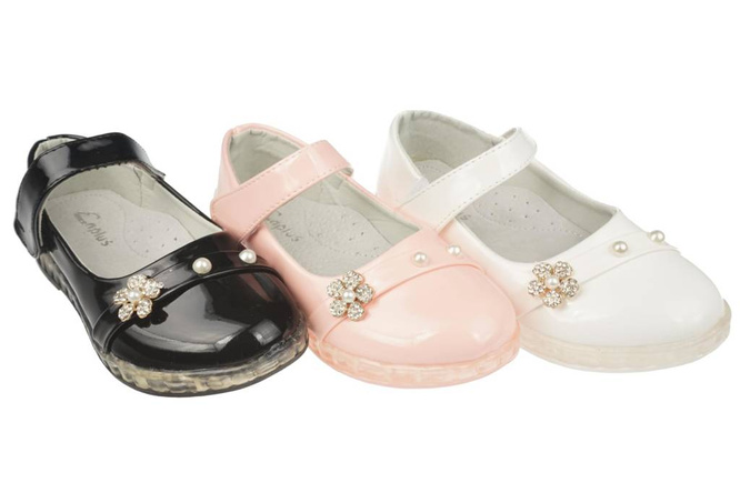 Children's shoes Enplus CA801 black, white or pink sizes 31-36