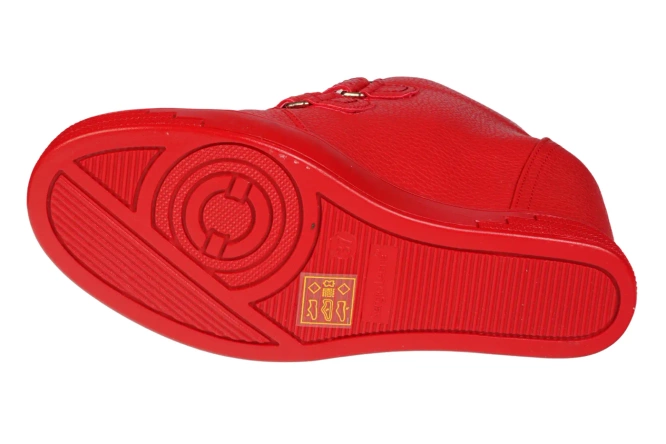 Obuwie przejściowe damskie Sergio Leone D28789CZE czerwone rozm.36-40