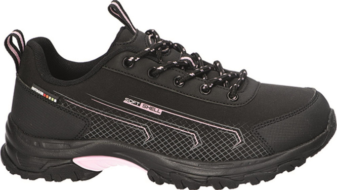 Buty sportowe damskie American Club DWT-178 czarno różowe i czarno miętowe rozm.36-41
