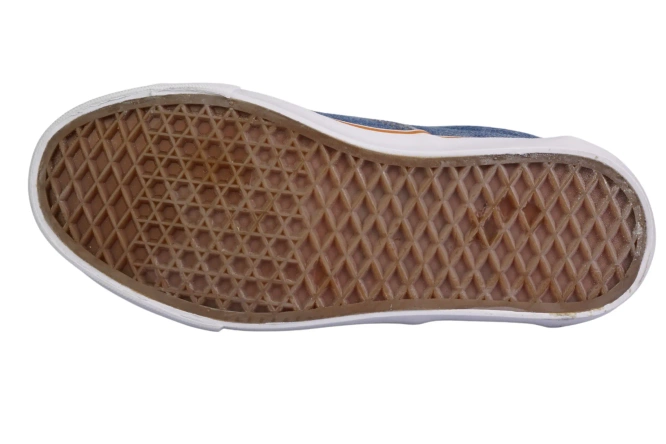 American Club CLH18-NJ04-3-4 children's dark and light denim sneakers, size 32-36