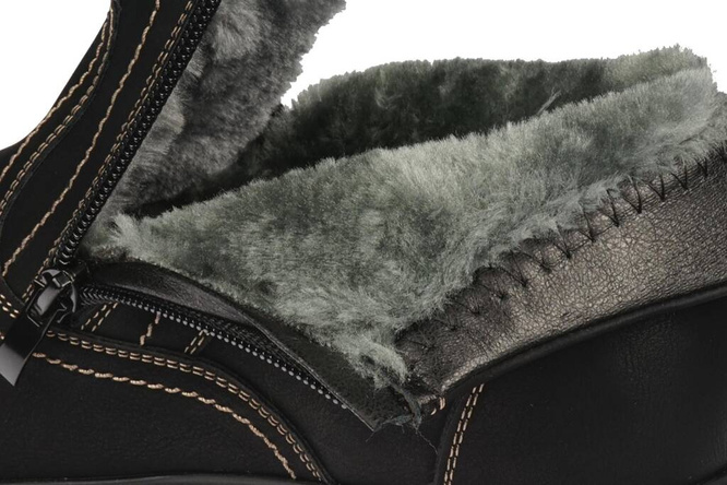 Trzewiki męskie Skotnicki MB-4-0704BL-1 czarne rozm.41-46