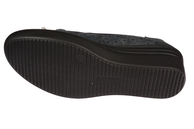 Półbuty damskie Le Scarpe DA7423-1 czarne rozm.36-41