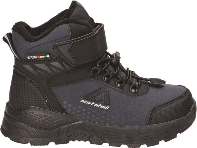 American Club CHL-151 children's winter boots black and navy blue size 32-36