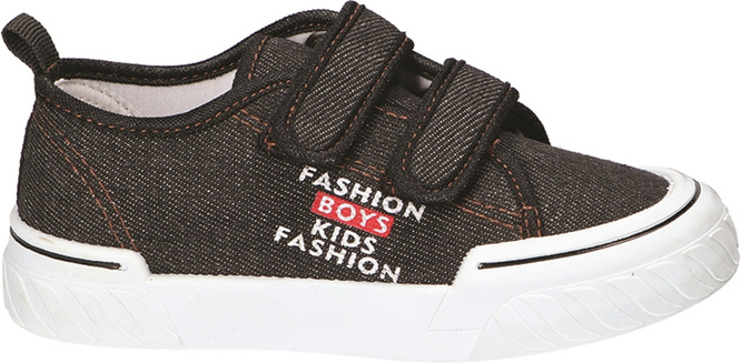 American Club CTEN-161 children's sneakers black and navy blue size 31-35