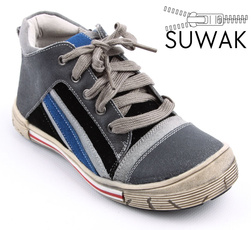 Children's transitional shoes Andre C4392GR gray size 28-34