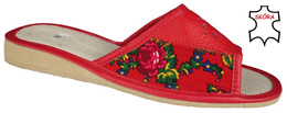 Pako DPAKO2405 women's highlander shoes, red, sizes 36-41