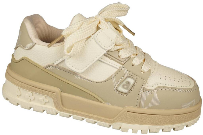 Children's sports shoes Apawwa CT861BEKH, beige, sizes 32-37