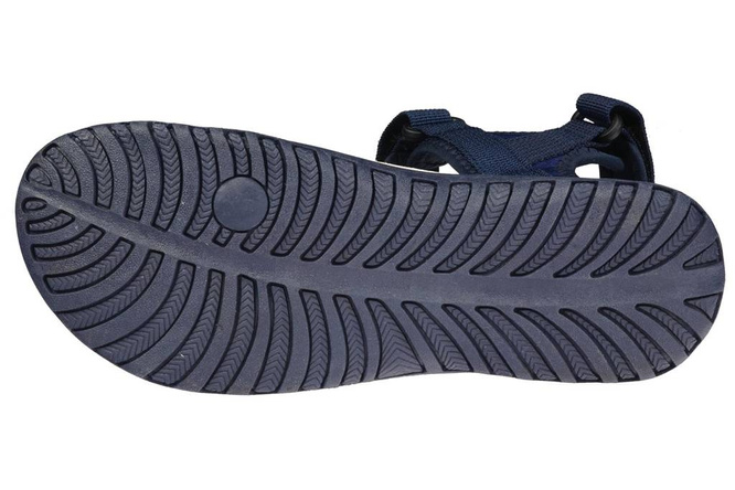 American Club DRL-54 youth sandals, navy blue and gray sizes 37-41