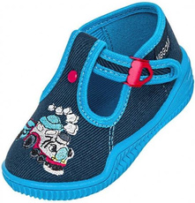 Children's sneakers Viggami BAMBIHAFT navy blue size 19-25