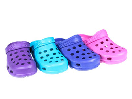 Sport DEC-F8503B women's pool slippers blue, turquoise, pink and purple, size 36-41