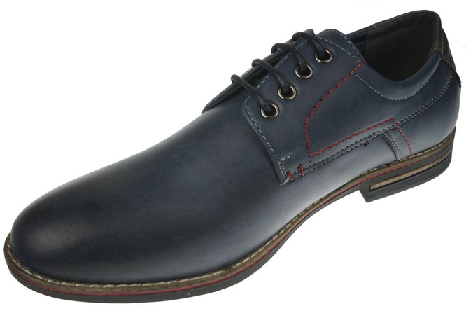 Półbuty młodzieżowe Badoxx DLXC-422NA granatowe rozm.36-41