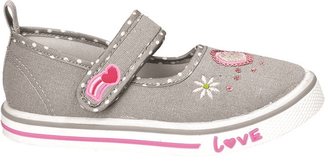 American Club BTEN-151 children's sneakers gray and navy blue size 26-30