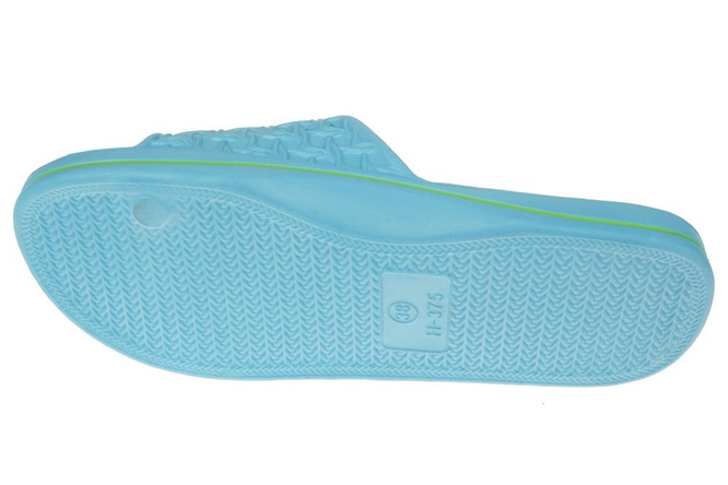 Klapki basenowe damskie Sunlanse DH375 granatowe, miętowe, szare i niebieskie rozm.37-41
