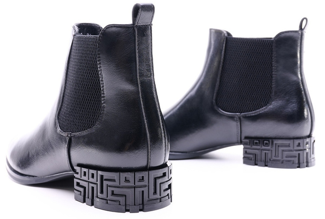 Buty zimowe damskie Sergio Leone DBT532CZPU czarny rozm.36-40