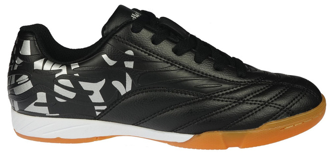 Indoor shoes for Atletico sizes R2416BLSI black and silver size 41-46