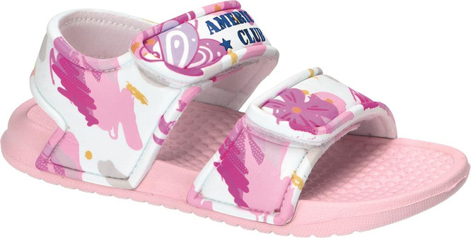 Children's pool slippers American Club CNH-33 pink or fuxia size 30-35