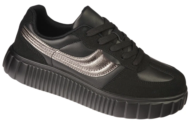 Buty sportowe damskie Badoxx DLXC-8624BE czarne rozm.37-41