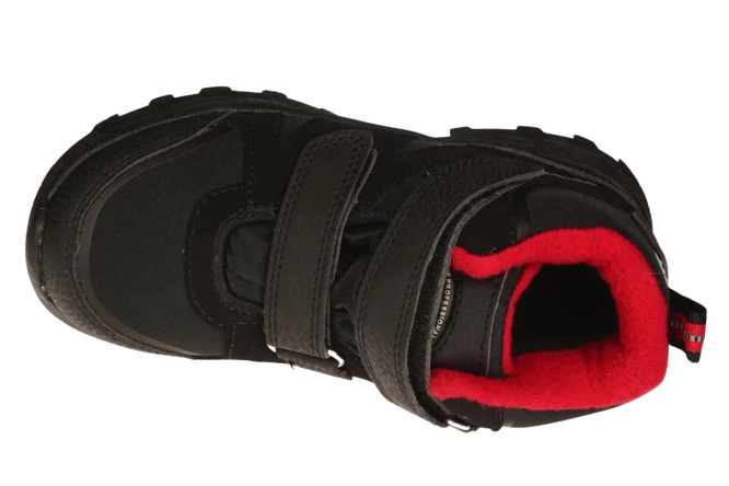 American Club BSN-32 black and navy blue children's winter shoes, size 28-32