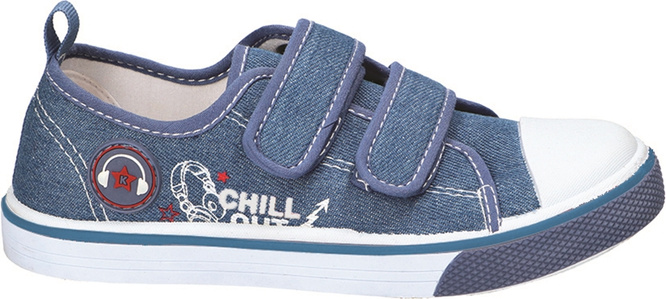 Tenisówki dziecięce American Club CTEN-162 czarne i granatowe rozm.31-35