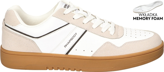 Buty sportowe męskie American Club MRH-152 czarne i białe rozm.41-46