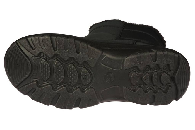 Le Scarpe DA7120-1BL women's snow boots, black, sizes 36-41