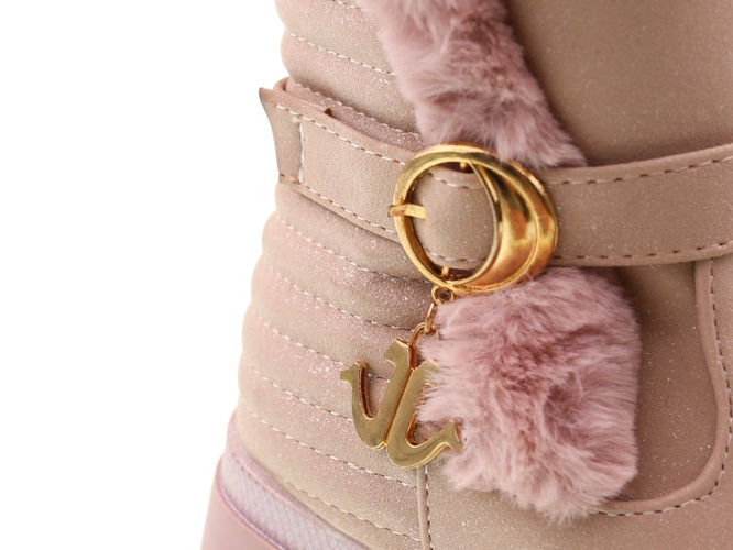 Children's winter shoes Shades C6630-2PI pink size 31-36