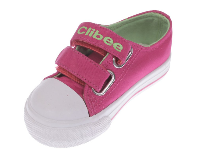 Tenisówki dziecięce Clibee AB-228PE pink rozm.21-25