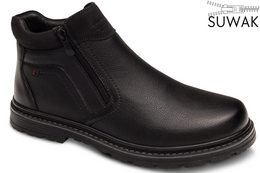 Buty zimowe męskie Skotnicki MB-4-0755BL czarne rozm.40-45