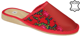 Pako Women's Highland Slippers DP2503 – Red, Sizes 36-41