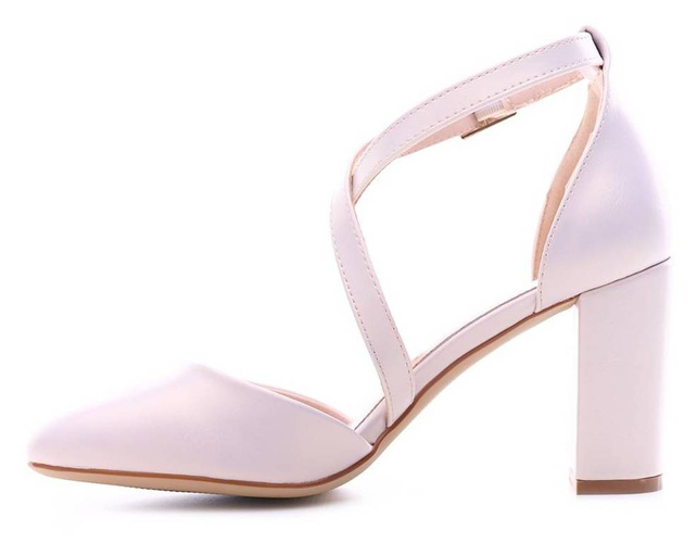 Women's pumps Sergio Leone DSK863BEPE beige size 36-40