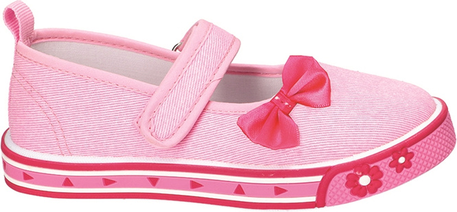 Tenisówki dziecięce American Club BTEN-154 różowe i granatowe rozm.26-30