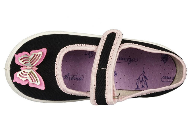 Tenisówki dziecięce ZetPol HANIA czarne rozm.26-31