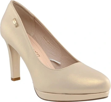 Sergio Leone D1438CH women's high heels, gold, sizes 36-40
