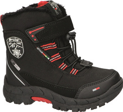 Buty zimowe dziecięce American Club BHL-27 niebieskie i czerwone rozm.27-31