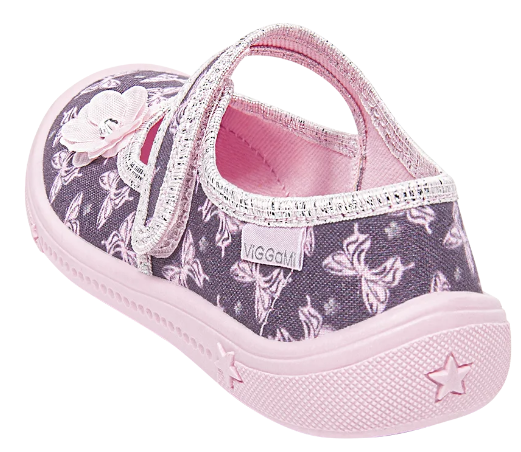 Children's sneakers Viggami DANUSIA BUTTERFLY pink, size 26-33