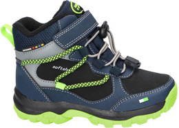 American Club BRL-134 children's winter shoes, navy blue and gray, sizes 24-29