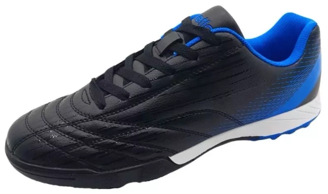 Men’s Soccer Turf Shoes Atletico M7683-2522BLBU Black/Blue Size 41–46