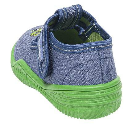 Children's Viggami FELUS blue-green sneakers, size 19-25