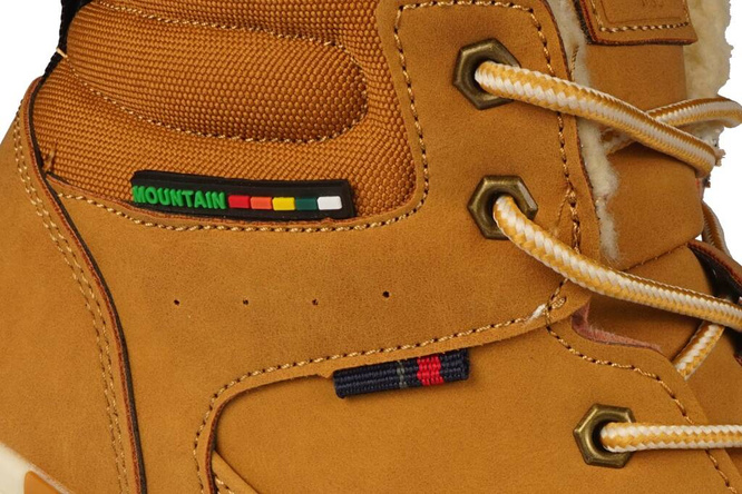 Badoxx DLXC-8487-WCA youth winter shoes, camel, sizes 36-41