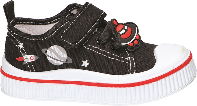 American Club ATEN-168 children's sneakers black and navy blue size 22-25