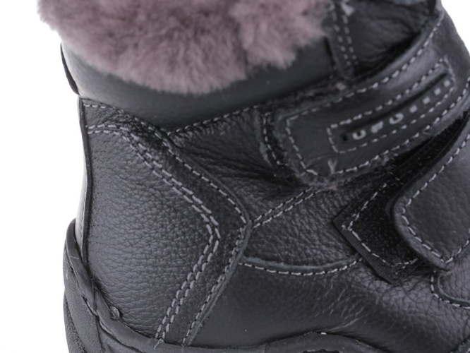 Children's winter shoes Clibee B8847-1BL black size 27-32