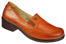 Półbuty damskie Le Scarpe DA5931-8BR brązowe rozm.36-41