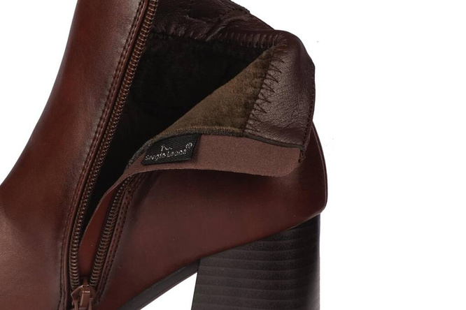 Sergio Leone DBT323BRSK women's winter shoes, brown, sizes 36-40