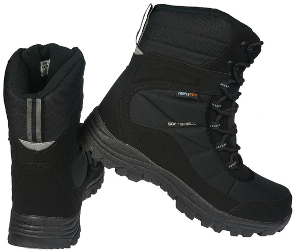 American Club RSN-01 -18 men's snow boots, black, sizes 41-46
