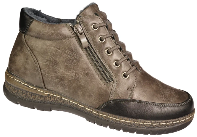 Women’s winter footwear Chun Sen D8708-5GYBL gray sizes 37-42