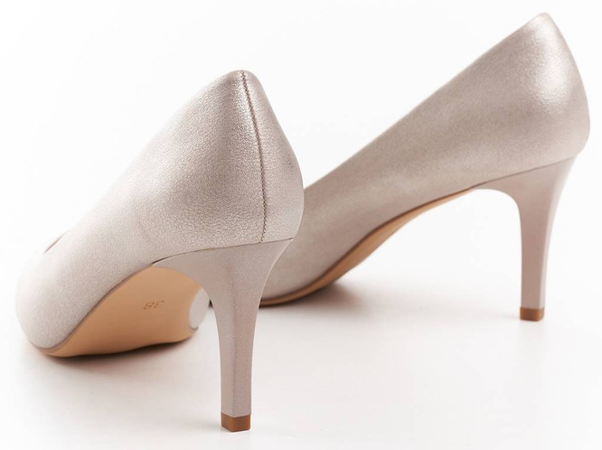 Women's high heels Sergio Leone D1336ZLPR gold size 36-41