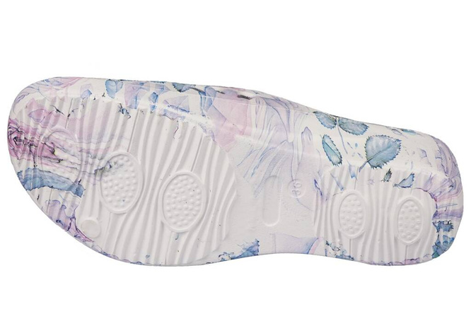 American Club DNH-100 women's pool slippers blue and lilac size 36-41