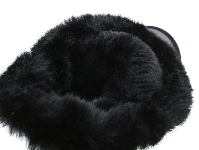 Children's winter boots Apawwa BN220BL black size 26-31